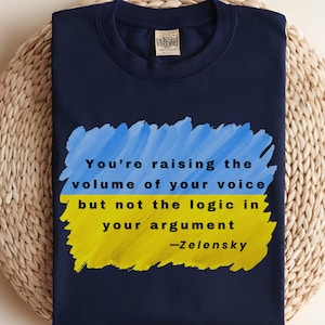 Anti Trump Political Shirt, Support Ukraine Zelensky Quote, Anti Trump Putin, Stand With Ukraine Protest Shirt, Ukrainian Shirt,Resist Shirt