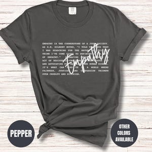 Political Shirt – Empathy is Resistance, Anti-Trump, Anti-MAGA Statement Tee, Political Activist Apparel, Human Rights Shirt, Equality