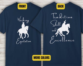 Comfort Colors® Working Equitation Rider Horse Shirt, La Garrocha Back, Equestrian Shirt, Riding Club Apparel, Equestrian Gift, Trainer Gift