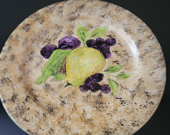 Oaks Art Gallery Red Bay Alabama Jennell Trulove Hand Painted Plate Must See