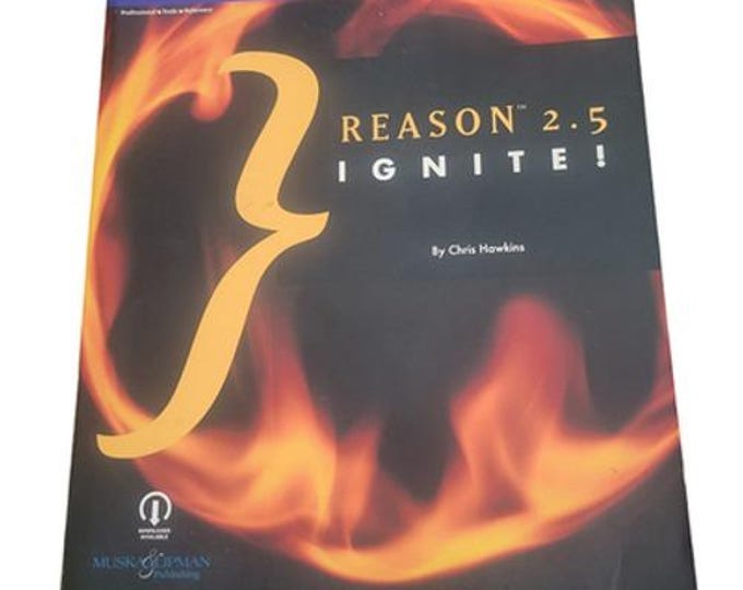 Book Reason 2.5 Ignite by Chris Hawkins 2004 Instruction Manual without disks