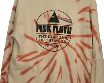 Vintage Pink Floyd Sweatshirt XL - Dark Side of the Moon 73 Tour