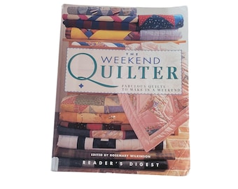 Weekend Quilter Vintage Book Readers Digest Cottagecore Craftcore