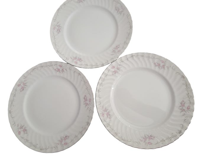 Gold Standard Dinner Plates Quality Porcelain China Made in Japan MCM Set of 3