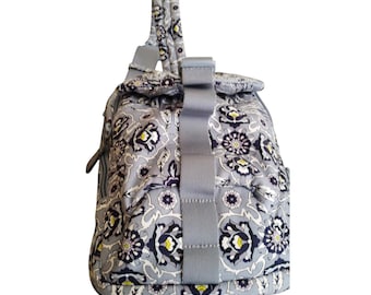 Vera Bradley Utility Sling Backpack Plaza Tile Pattern Adjustable Strap, Retired