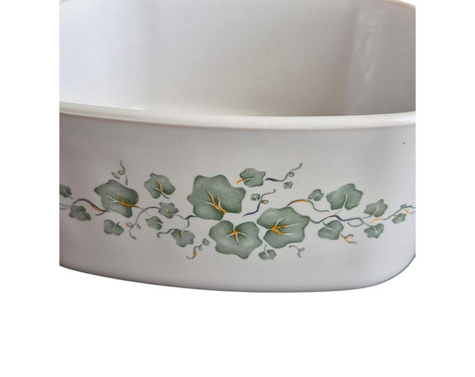 Vintage Corning Ware Callaway Ivy A-1.5-B 1.5 Liter Quart Casserole Dish Lot 2