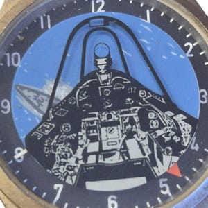 Rare Unique Military Pilot Design Watch Vintage Bon Ton Dive  display picture 2