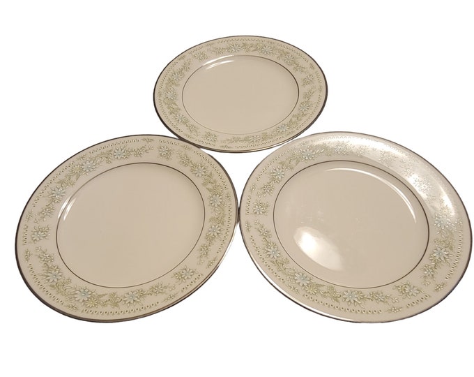 Vintage Noritake Lexine 7007 Dessert Plates - Set of 3