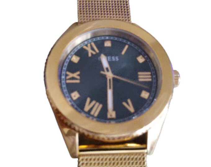 Guess Men’s Watch Stainless Steel Quartz Diamond Accent Analog Wristwatch