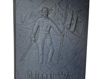 Vintage 1973 Colonial School Yearbook Gillman Mississippi Copiah All Grades