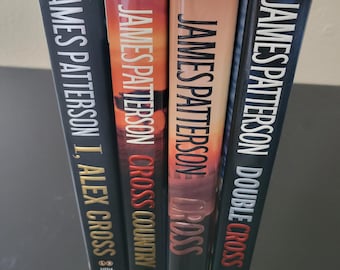 James Patterson Alex Cross Lot 4 Hardcover Dust Cover Jacket First Edition