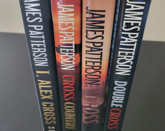 James Patterson Alex Cross Lot 4 Hardcover Dust Cover Jacket First Edition