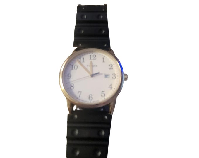 Timex Men TW2R62700 Easy Reader White 38MM Dial Quartz Watch Elegant Classic