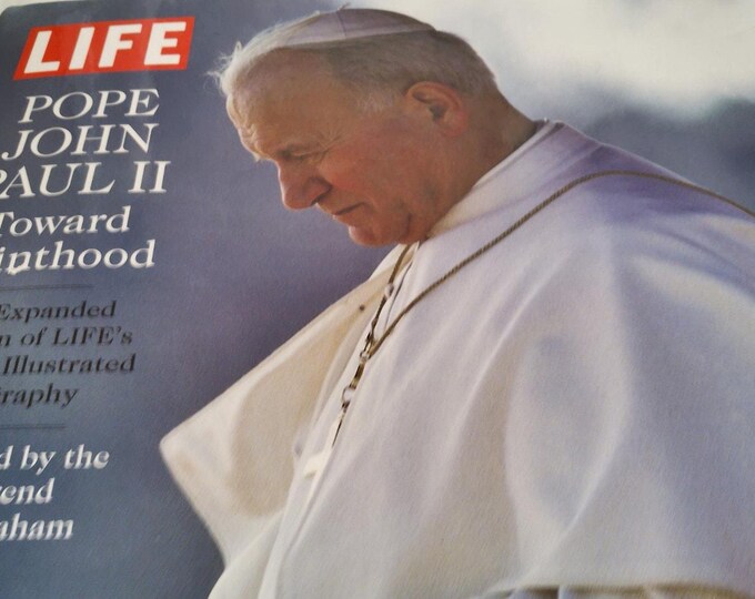 Life Book Pope John Paul II Toward Sainthood Excellent Condition