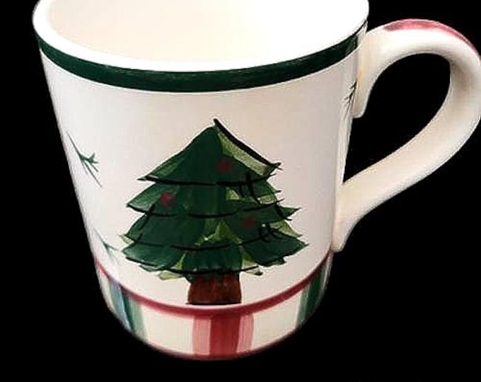 Benchmark Home Products Coffee Mug Christmas Tree Design Winter Holidays Y2K VTG