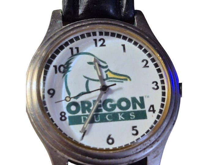 Fossil Oregon Ducks Watch LI 1419 - New Battery & Original Band