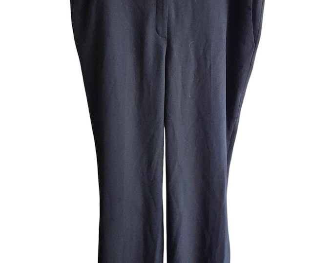 Womens Slacks Kasper Black Size 18 Front Pockets BossGirl WorkCore Stretch
