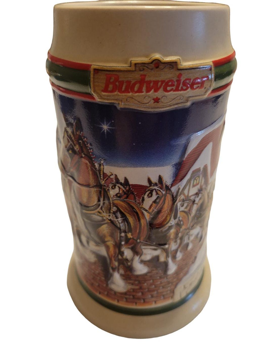 1993 Budweiser Holiday Steinnull