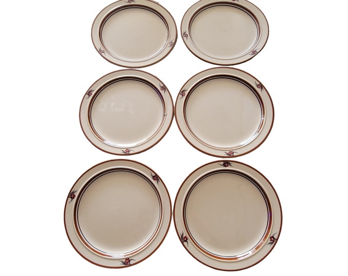 Vintage The Cellar Salad Plates made for Macy's Perimeter Set of 6