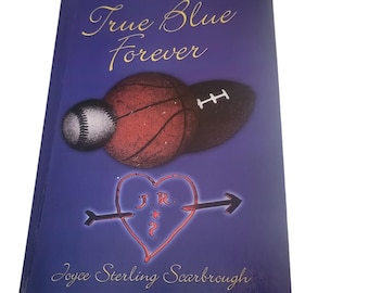 Rare First Printing Free Blue Forever by Joyce Sterling Scarborough Signed Dated