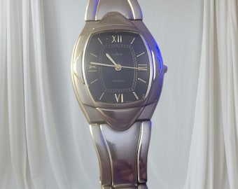 Collezio Ladies Watch Elegant Dressy Silver Band Stainless Steel New Battery