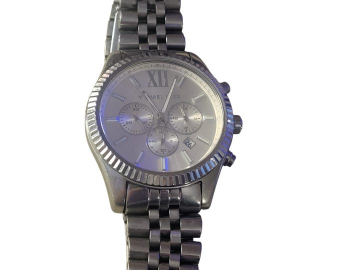 Michael Kors Men Lexington Watch Model MK8405 Original Band New Batteryy Classic