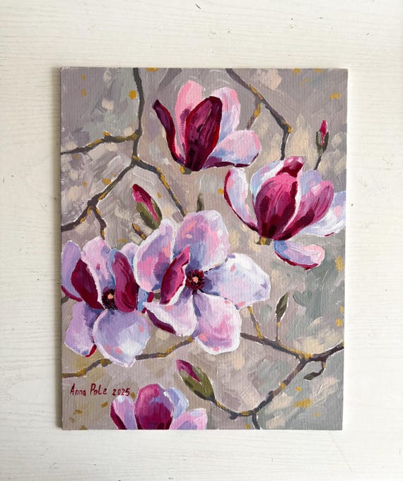 印象派 絵画 花 陽だまりの花 手描き 肉筆 油絵 風景画 原画 油彩画