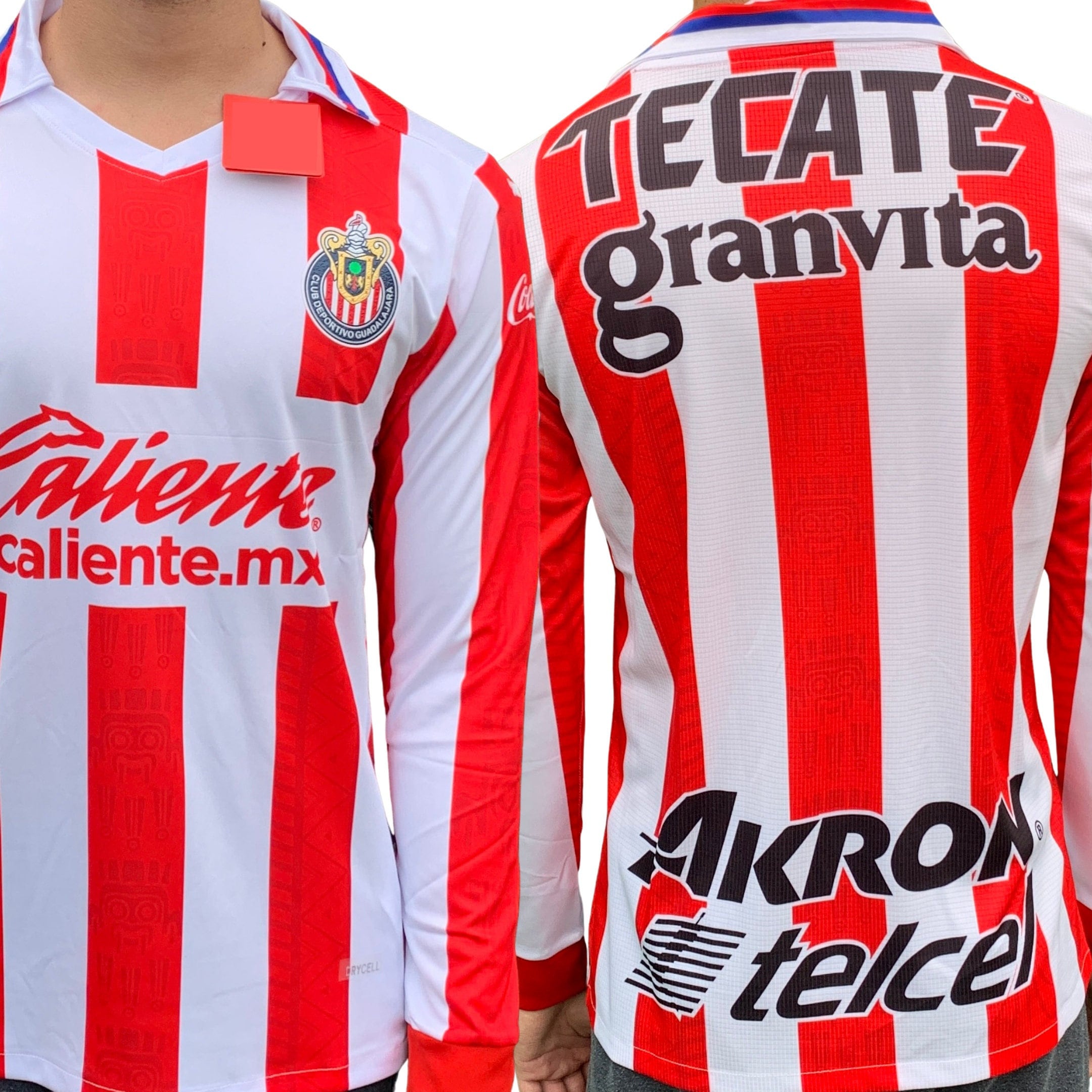 Chivas Home Long Sleeve Soccer Jersey 20 21 CLEARANCE please Look