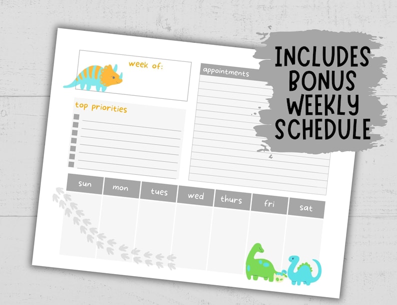 Printable Dinosaur Calendar May 2023 to December 2024 Blank Etsy