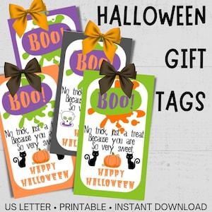 Etiquetas de guloseimas de Halloween para impressão, etiquetas de presentes de Halloween, etiqueta de doces ou travessuras, etiqueta de guloseimas de Halloween para download instantâneo, etiqueta de guloseimas de Halloween DIY