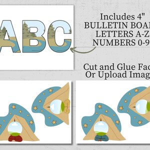 Classroom Bulletin Board Border Kit, Printable Boho Camping Classroom ...