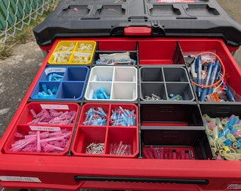Packout Organizer mit 4 Schubladen