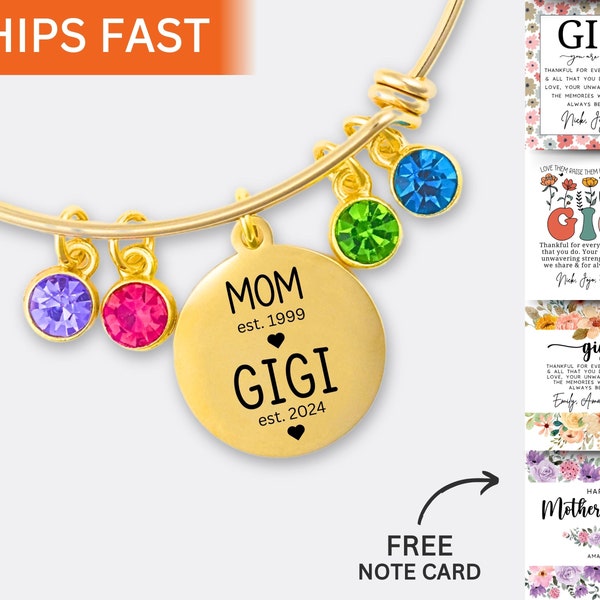 Gigi Stretch Bracelet- Multi