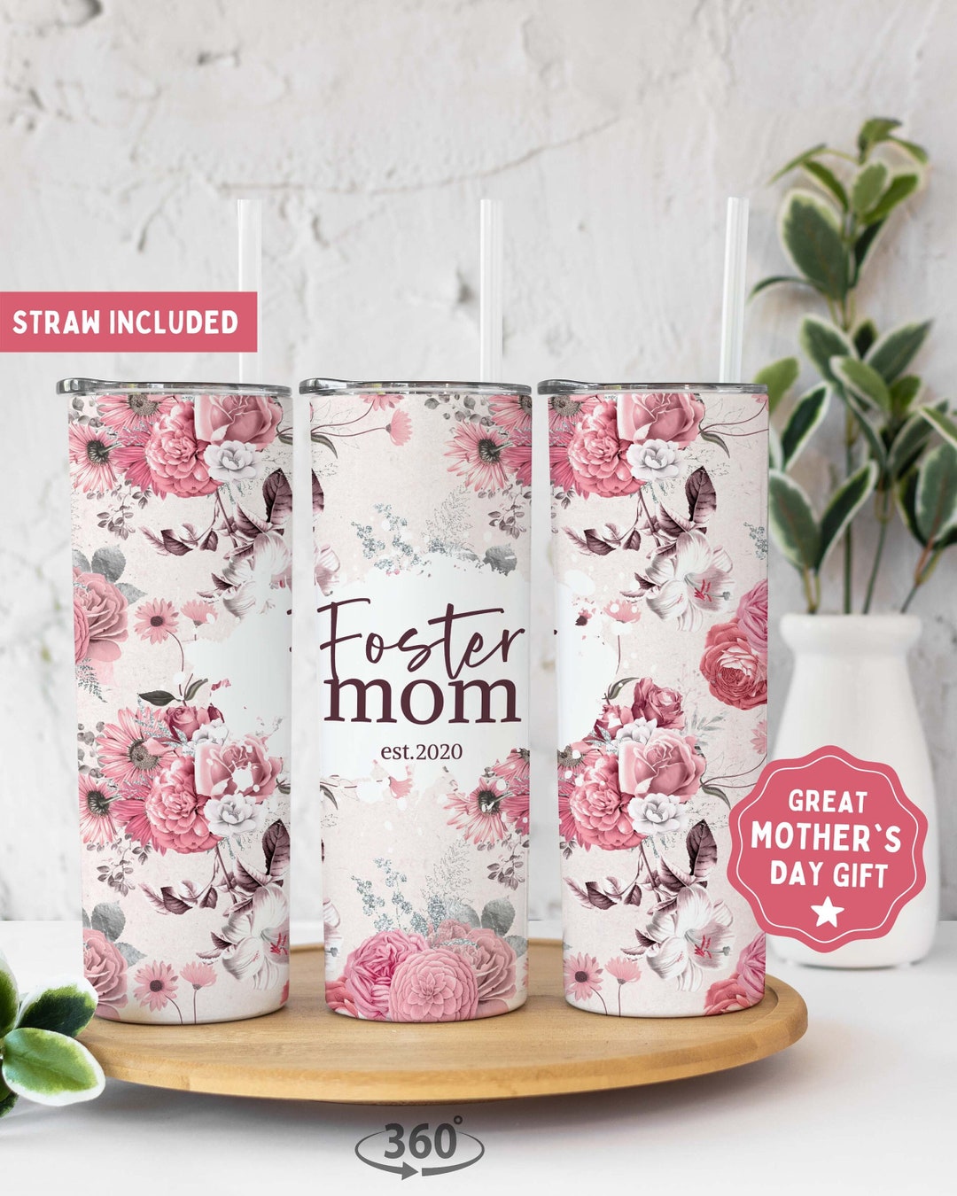 Foster Mom Tumbler Mother's Day Gift for Foster Mom Etsy