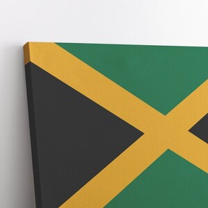 High Quality Jamaican Flag Canvas
