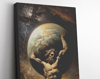 Atlas&#39;s Burden - Greek mythology Titan Atlas