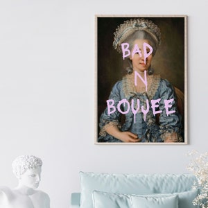 Bad N Boujee | Altered art, Classical art, Graffiti art, 1900&#39;s women portrait, Eclectic art, Digital download