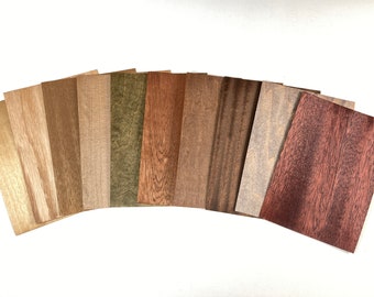 Assortiment fineer MicroWood 125X180mm