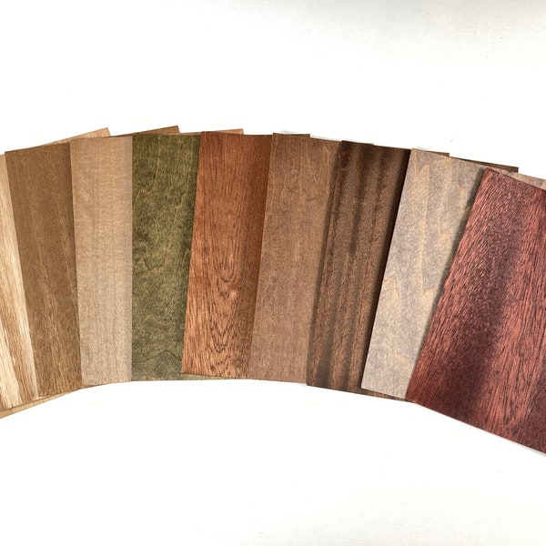 Assortiment fineer MicroWood 125X180mm