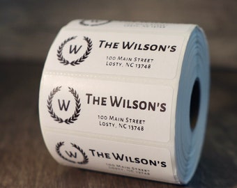 Return Address Labels-2.5”x1” Custom Address Labels-Address Labels-Personal Address Labels-Labels-Return Mailing Stickers-Mailing Stickers
