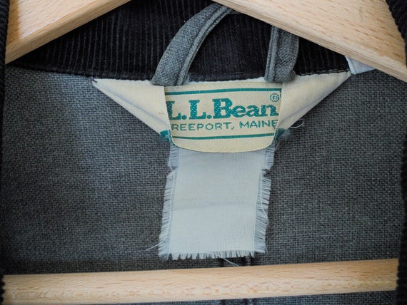 Vintage LL Bean Barn Coat / Vintage Jacket / Grey… - image 3