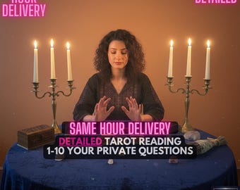 Personalized Tarot Reading, Detailed Love Reading, Detailed Psychic Intuitive Guidance Spiritual Path, Relationship Future Reading