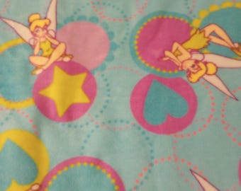 Tinkerbell Druck handgemachte Fleece Krawatte Decke