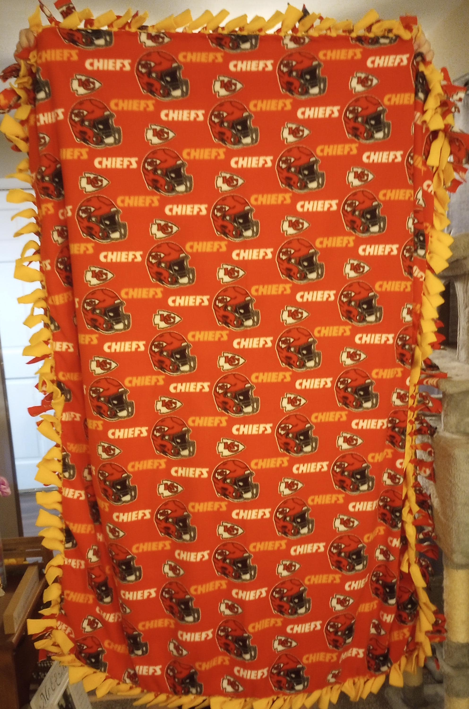 Chiefs Blanket Etsy Canada