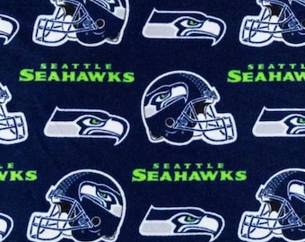 “Seattle Seahawks” Druck handgemachte Fleece Krawatte Decke
