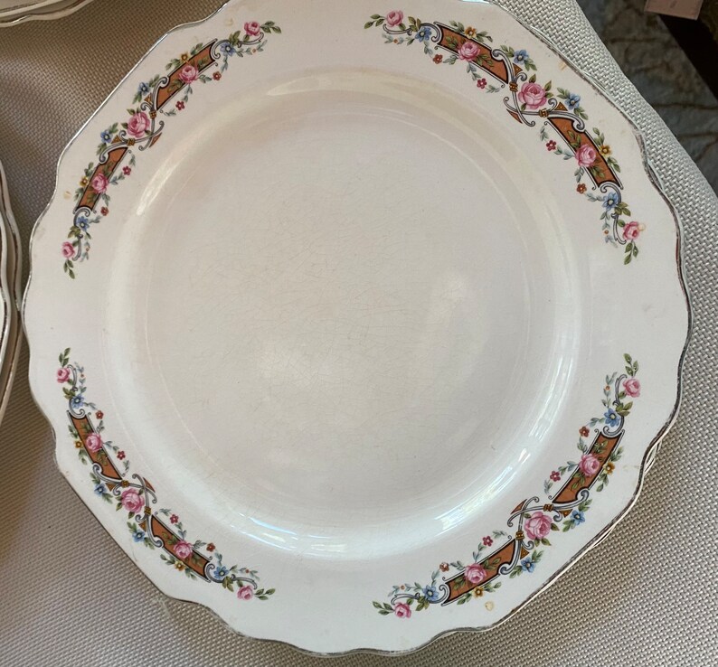 Vintage White lido Dinnerware Etsy