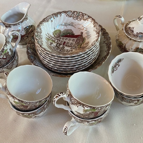 Johnson Bros Heritage Ironstone Etsy