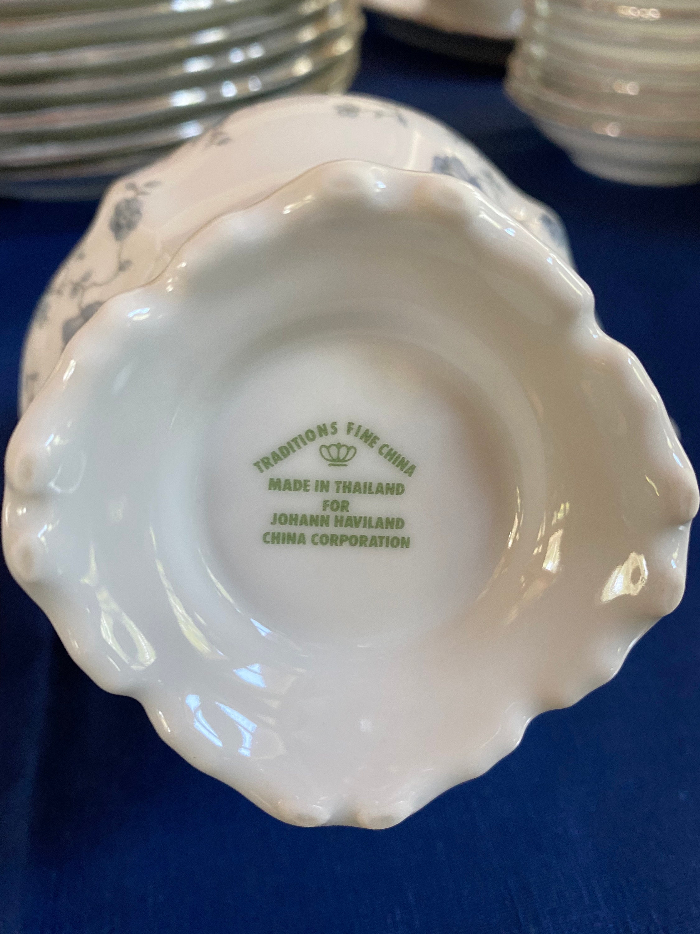 Johann Haviland blue Garland China Serving Pieces Etsy