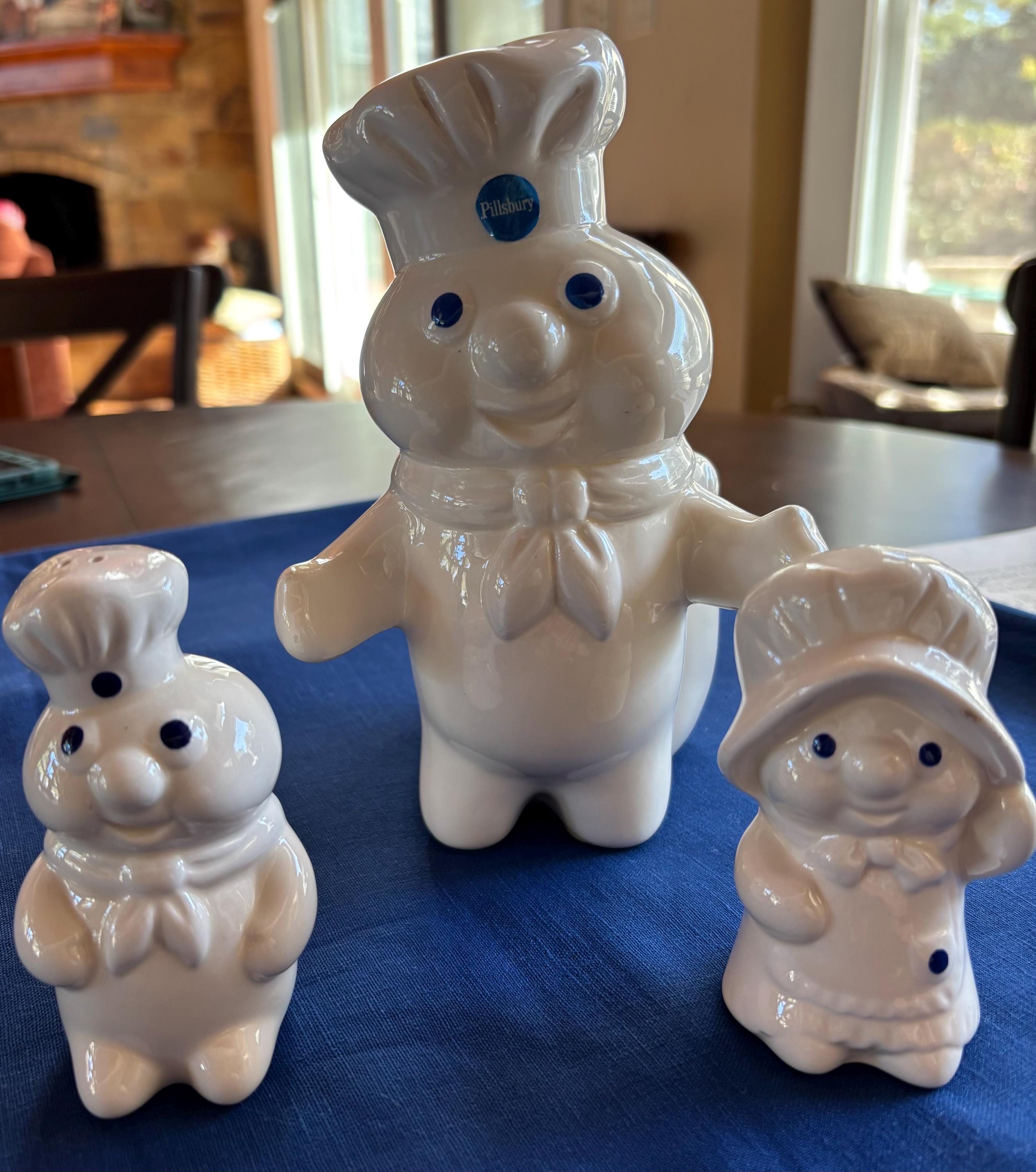 Pillsbury Doughboy Salt and Pepper Shaker - Etsy