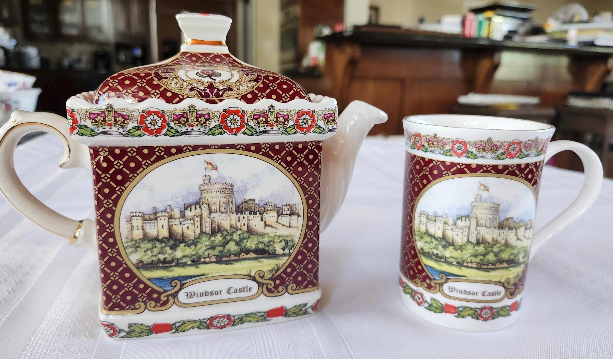 Sadler Windsor Castle Teapot - Etsy